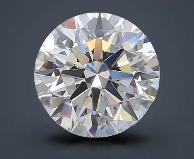 2.54ct D VS2 Rare Carat Ideal Cut Round Lab Grown Diamond
