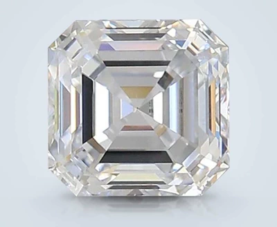 1.52ct G SI1 Rare Carat Ideal Cut Asscher Lab Grown Diamond