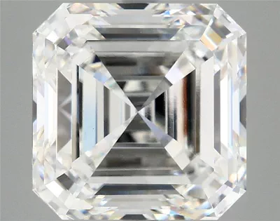 8.10ct E VVS2 Rare Carat Ideal Cut Asscher Lab Grown Diamond