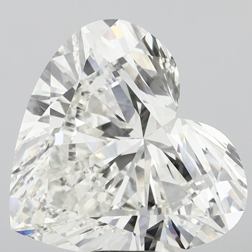15.08ct F VS1 Rare Carat Ideal Cut Heart Lab Grown Diamond