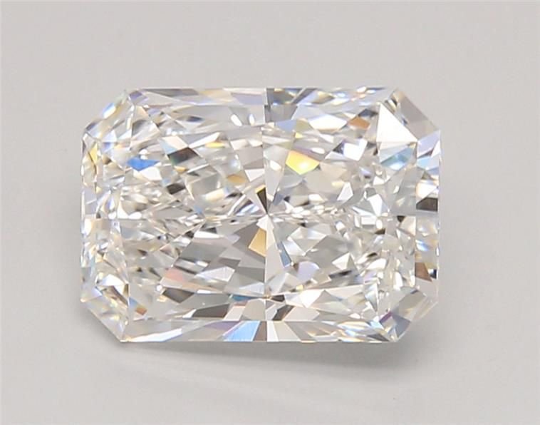 3.01ct E VVS2 Rare Carat Ideal Cut Radiant Lab Grown Diamond