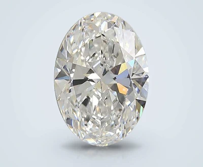 3.04ct E VS1 Rare Carat Ideal Cut Oval Lab Grown Diamond