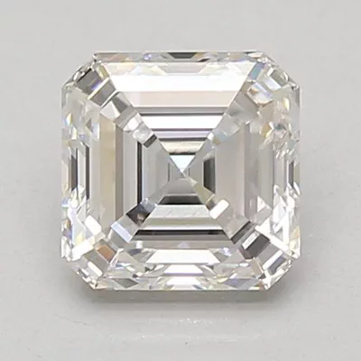 1.58ct D VVS2 Rare Carat Ideal Cut Asscher Lab Grown Diamond