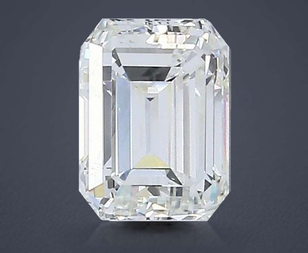 0.80ct F VS2 Very Good Cut Emerald Diamond