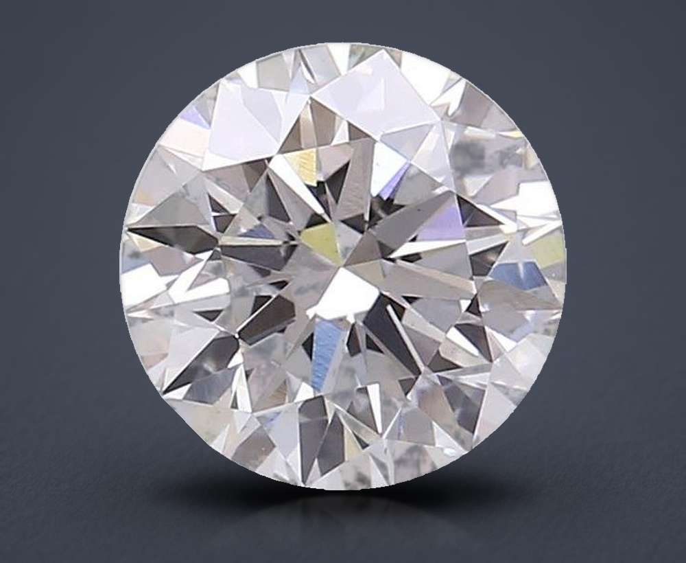2.52ct G VS1 Rare Carat Ideal Cut Round Lab Grown Diamond