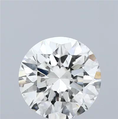 4.01ct I SI1 Rare Carat Ideal Cut Round Diamond