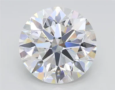 3.01ct F VVS2 Excellent Cut Round Lab Grown Diamond