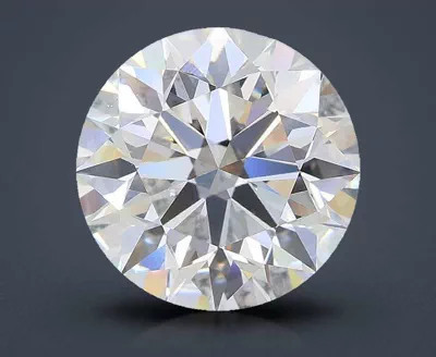 3.01ct F VVS2 Excellent Cut Round Lab Grown Diamond