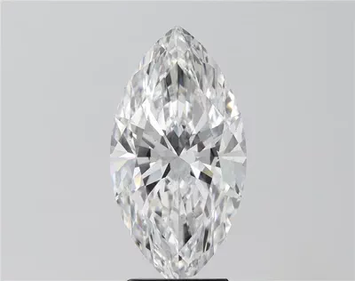 5.03ct F SI1 Rare Carat Ideal Cut Marquise Lab Grown Diamond