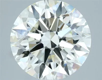 2.50ct I VVS2 Rare Carat Ideal Cut Round Diamond