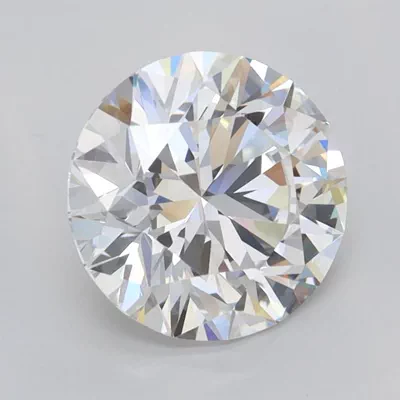 2.09ct D FL Rare Carat Ideal Cut Round Lab Grown Diamond