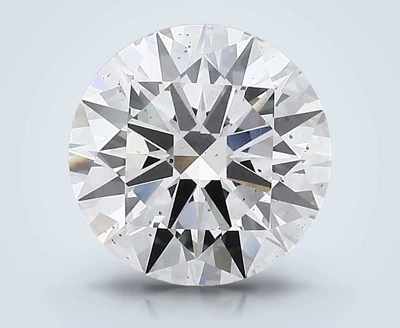 3.05ct G SI1 Excellent Cut Round Lab Grown Diamond
