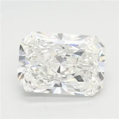 4.08ct F VS1 Rare Carat Ideal Cut Radiant Lab Grown Diamond