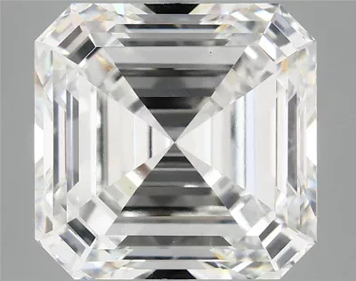 8.05ct E VS1 Excellent Cut Asscher Lab Grown Diamond