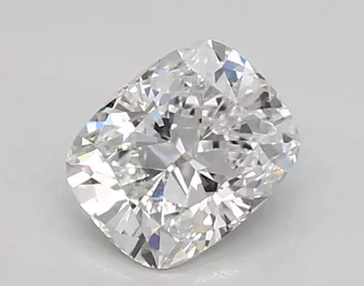 0.69ct D VVS2 Rare Carat Ideal Cut Cushion Lab Grown Diamond