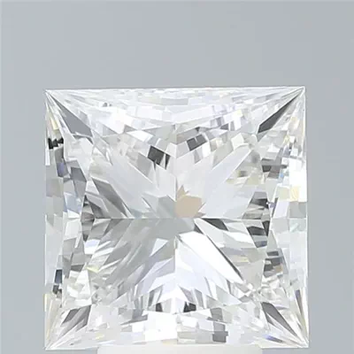 5.22ct G VS1 Rare Carat Ideal Cut Princess Lab Grown Diamond