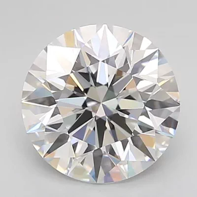 2.31ct D VVS2 Excellent Cut Round Lab Grown Diamond