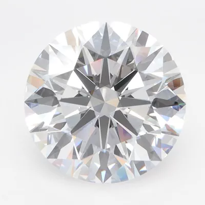 4.10ct D VVS1 Rare Carat Ideal Cut Round Lab Grown Diamond