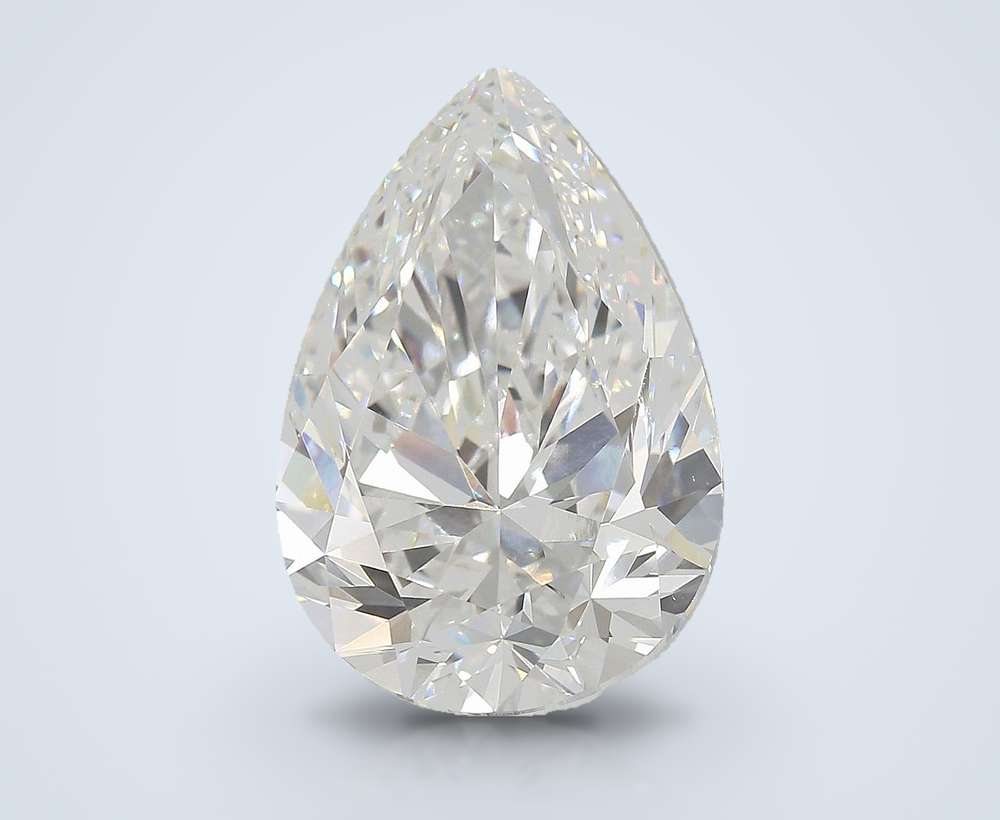 9.64ct E VS1 Rare Carat Ideal Cut Pear Lab Grown Diamond