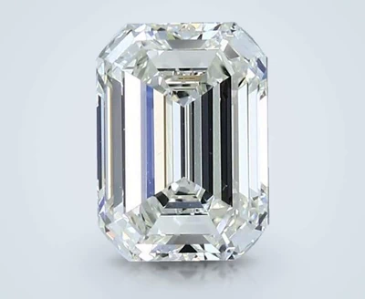 2.51ct K VVS2 Rare Carat Ideal Cut Emerald Diamond
