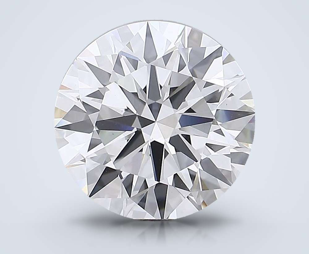 10.08ct F VS1 Rare Carat Ideal Cut Round Lab Grown Diamond