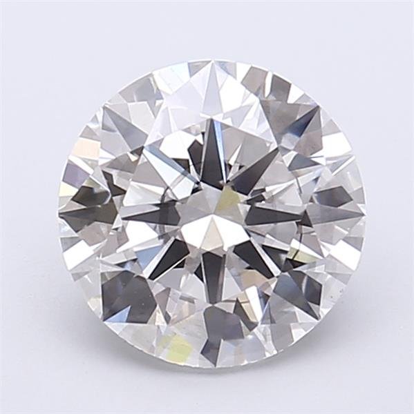 2.00ct D SI1 Excellent Cut Round Lab Grown Diamond