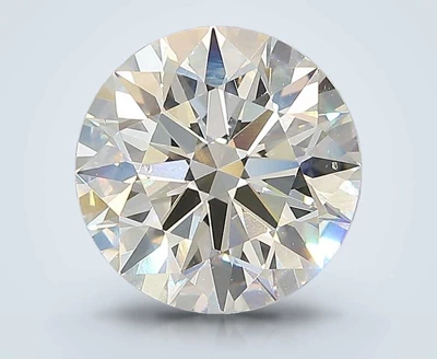 3.13ct J VS2 Rare Carat Ideal Cut Round Lab Grown Diamond