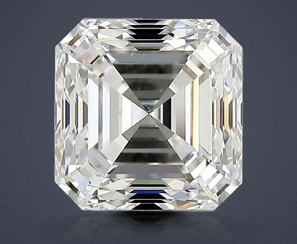 2.51ct G VS2 Very Good Cut Asscher Diamond