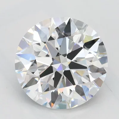 1.39ct D IF Rare Carat Ideal Cut Round Lab Grown Diamond