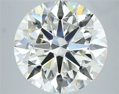 8.01ct J VS2 Rare Carat Ideal Cut Round Diamond