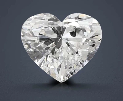 1.01ct D VS1 Rare Carat Ideal Cut Heart Lab Grown Diamond