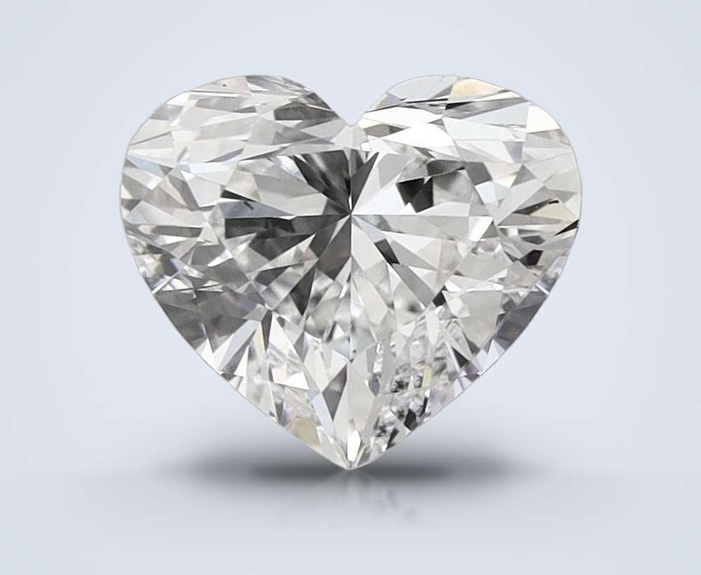 1.01ct D VS1 Rare Carat Ideal Cut Heart Lab Grown Diamond