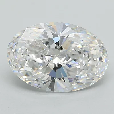 2.59ct E VVS1 Rare Carat Ideal Cut Oval Lab Grown Diamond
