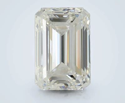 5.24ct F VS1 Rare Carat Ideal Cut Emerald Lab Grown Diamond
