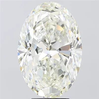 6.01ct K VS2 Rare Carat Ideal Cut Oval Diamond