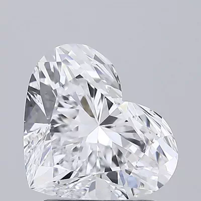 1.84ct D VVS1 Rare Carat Ideal Cut Heart Lab Grown Diamond