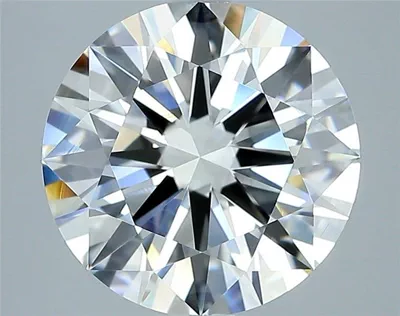 3.21ct I VVS1 Rare Carat Ideal Cut Round Diamond