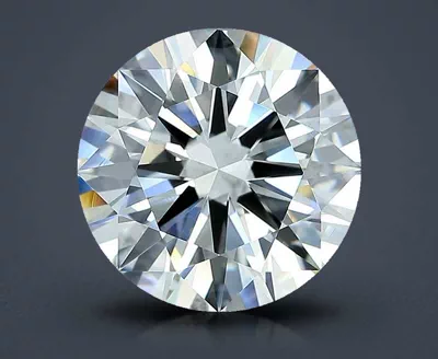 3.21ct I VVS1 Rare Carat Ideal Cut Round Diamond