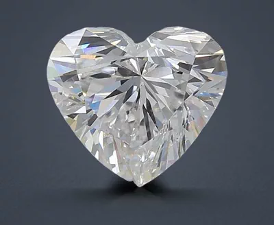 2.50ct D VS1 Rare Carat Ideal Cut Heart Lab Grown Diamond
