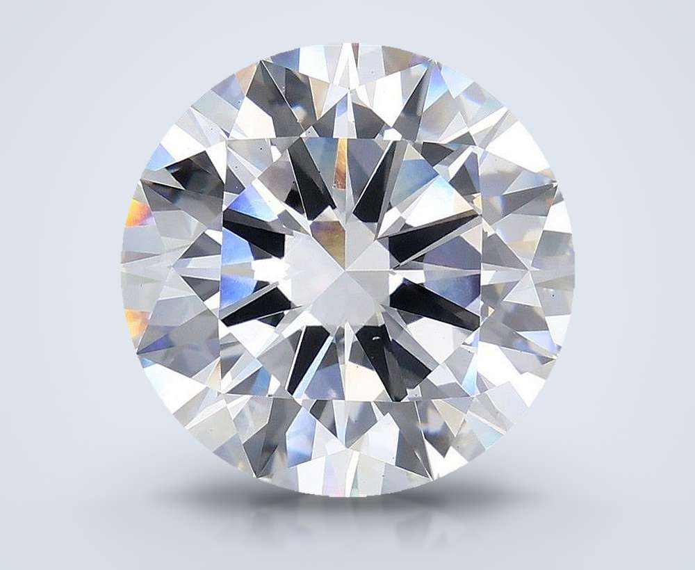 9.01ct E VS2 Excellent Cut Round Lab Grown Diamond