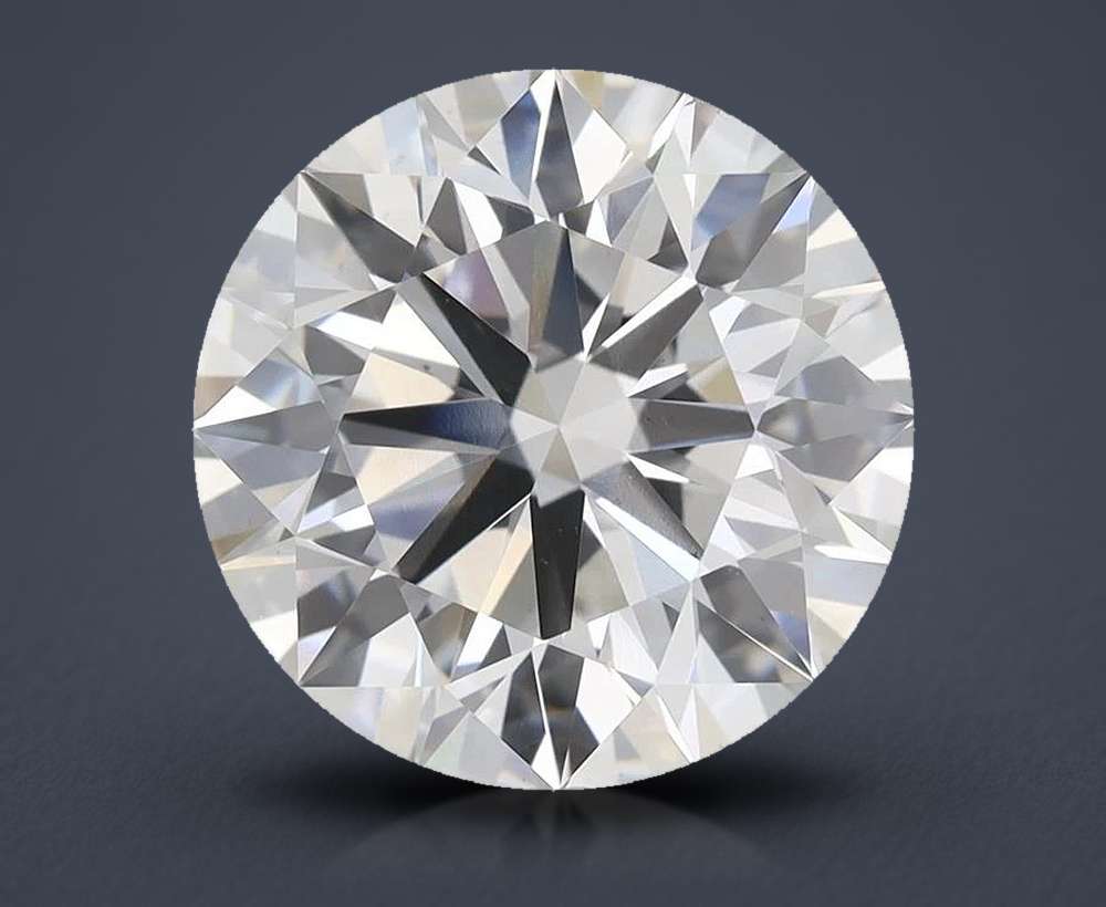 7.03ct G VS2 Rare Carat Ideal Cut Round Lab Grown Diamond