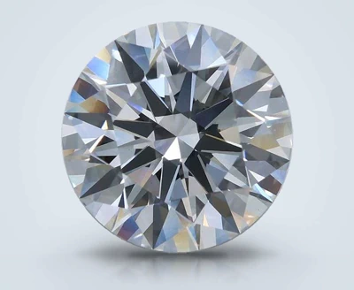 5.04ct F VVS2 Rare Carat Ideal Cut Round Lab Grown Diamond