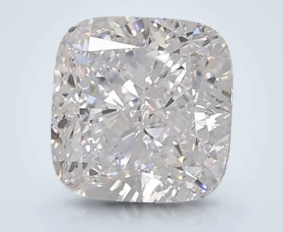 7.02ct D VVS2 Rare Carat Ideal Cut Cushion Lab Grown Diamond