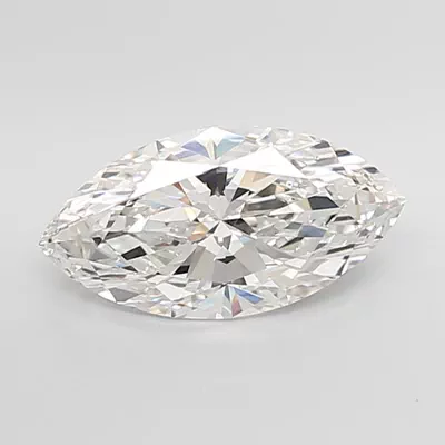 5.07ct F VVS2 Rare Carat Ideal Cut Marquise Lab Grown Diamond