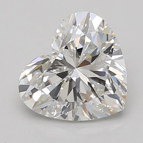 1.54ct E VVS2 Rare Carat Ideal Cut Heart Lab Grown Diamond