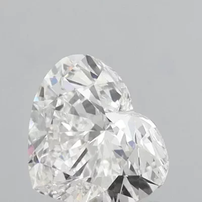 1.51ct F VVS2 Rare Carat Ideal Cut Heart Lab Grown Diamond