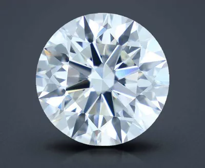 3.02ct H VVS2 Rare Carat Ideal Cut Round Diamond