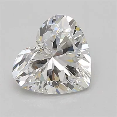 1.32ct E VVS2 Rare Carat Ideal Cut Heart Lab Grown Diamond