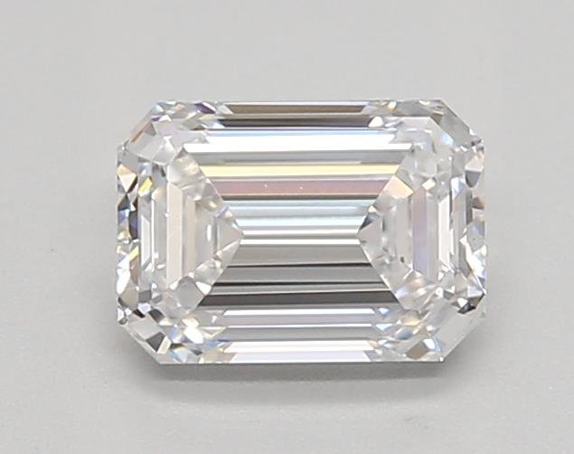 0.94ct D VVS1 Rare Carat Ideal Cut Emerald Lab Grown Diamond