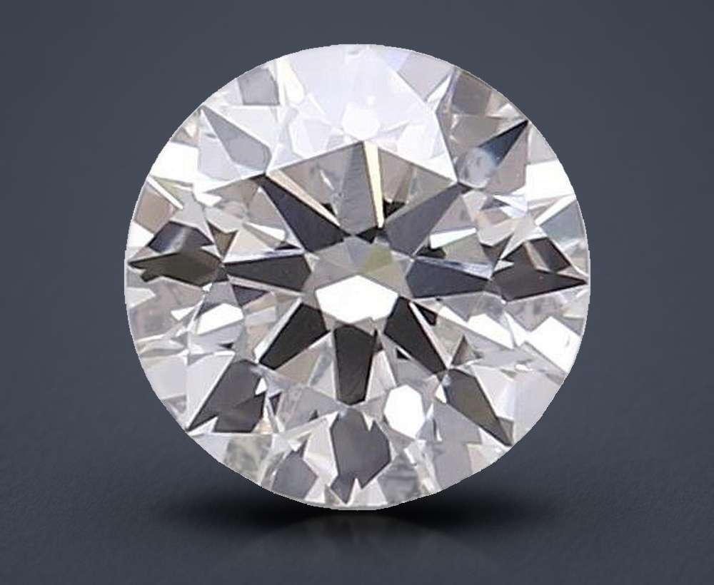 1.08ct H VS1 Rare Carat Ideal Cut Round Lab Grown Diamond